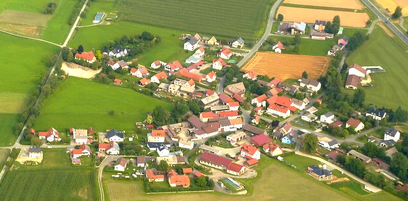 Hütten, Huetten, Luftbild, Oberpfalz, Gössenreuth, Goessenreuth